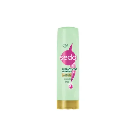 Condicionador Cabelos Seda Prebióticos + Biotina 325ml