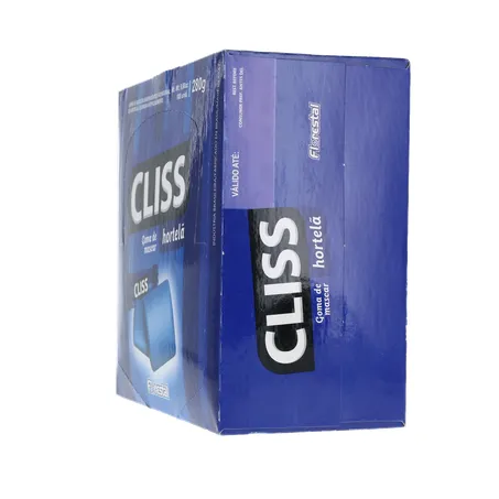Chiclete florestal cliss hortelã 280g 360-7