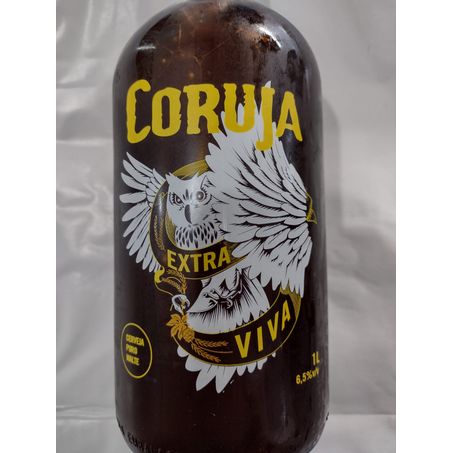 CERVEJA VIVA BATOQUE CORUJA EXTRA 1LT