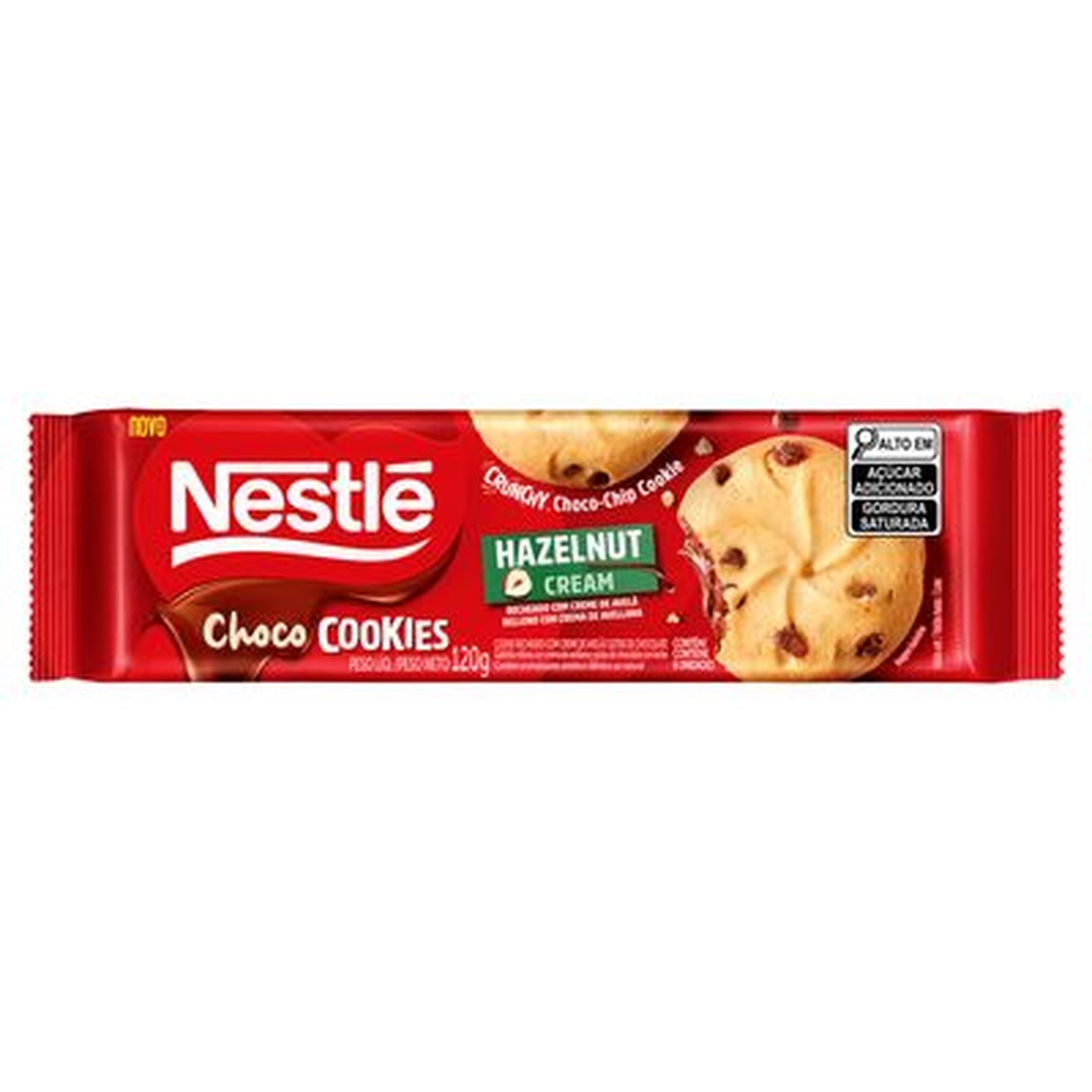 Biscoito Nestle Cookie Hazelnut Cream 120g | Centro de Compras Zaleski