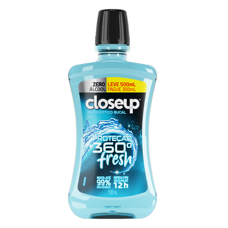 CLOSE-UP ENXA BUCAL ICE S/ ALCOOL  500ML