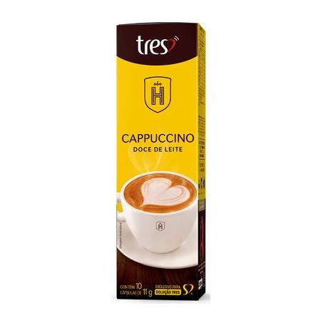 Cafe 3coracoes capsula cappuc.dlei 110g
