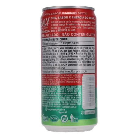 Energético Baly Melancia Lata 250ml 360-17