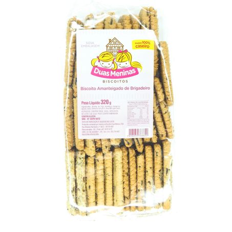 BISCOITO DUAS MENINAS ARTESANA AMANTEIG BRIGAD 290G