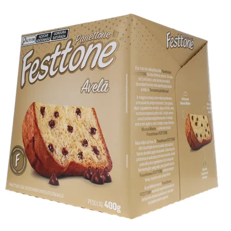 Panettone festtone gotas avela cx 400g 360-22