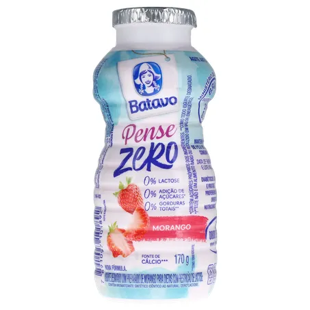 BEBIDA PENSE ZERO MORANGO BATAVO 170G