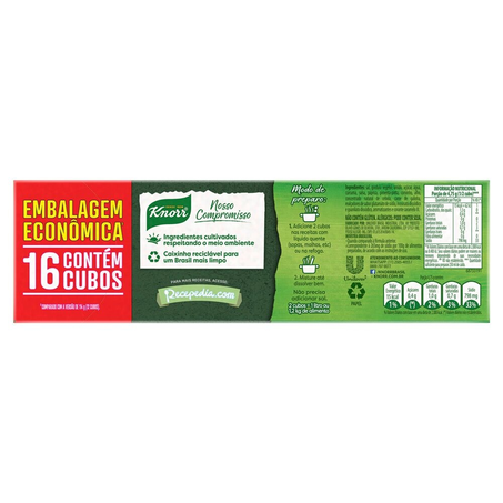 Caldo Knorr Galinha 152 g 16 cubos 360-2