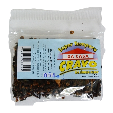 CRAVO DA INDIA DA CASA 20G