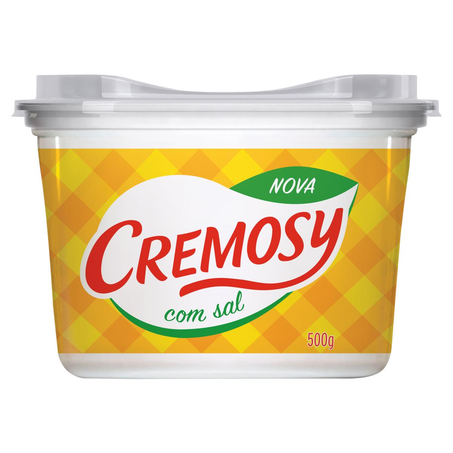 Margarina Cremosy 500g - Com Sal