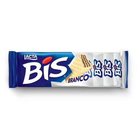 WAFER RECHEADO LACTA BIS BRANCO 100,8G