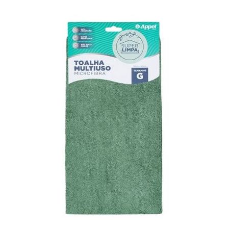 TOALHA APPEL MAGICA SUPERLIMPA VERDE 50X70