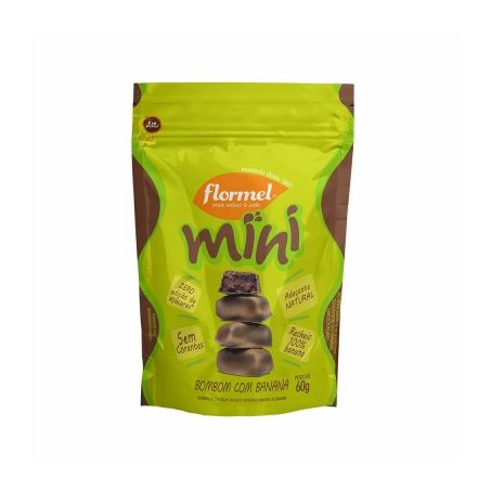 Bombom flormel 60g mini banana