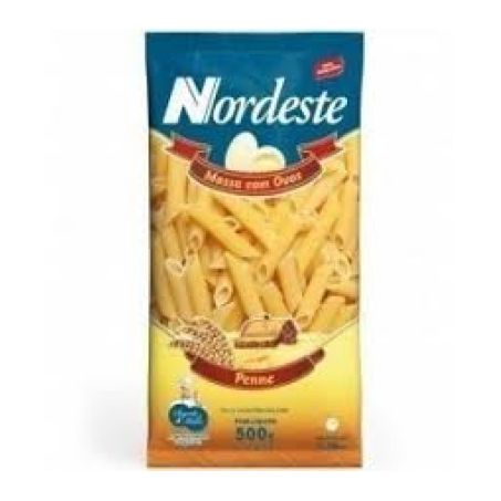 MASSA NORDESTE PENNE C OVO 500G