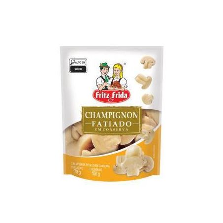 CHAMPIGNON FRITZ E FRIDA FATIADO SH 100G
