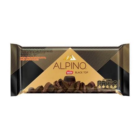 Chocolate nestle alpino black top 85g