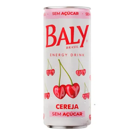 BEBENERGETICA BALY 250ML S/ACUCAR CEREJA