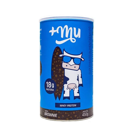 PROTEINA +MU TRADICIONAL 450G BROWNIE