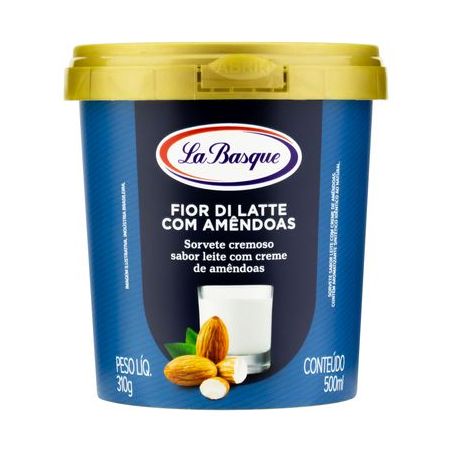 SORV LA BASQUE FIOR DI LATTE C/AMEND.500ML