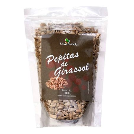 Pepitas de girassol leve croc sem glúten 100g