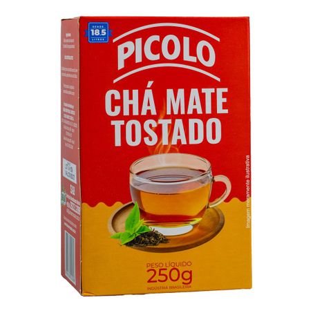 CHÁ MATE TOSTADO PICOLO 250G BARÃO