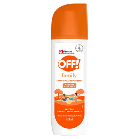 Repelente Off 170ml - Family - Spray