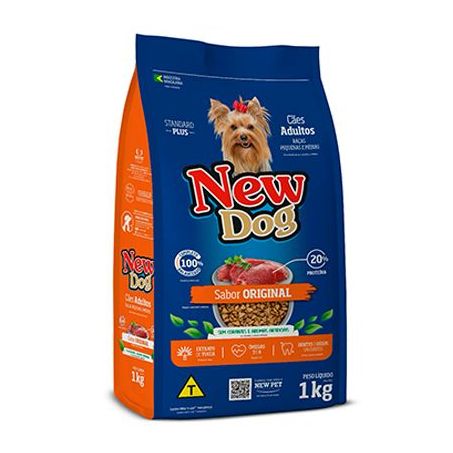 Raçao New Dog 1kg Original