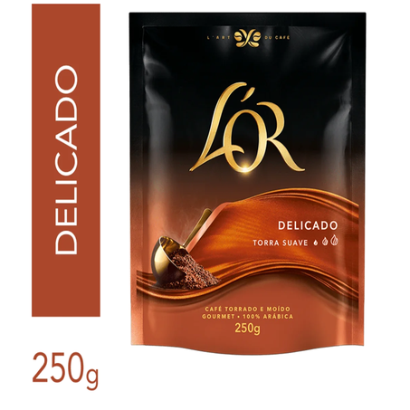 CAFÉ LOR DELICADO 100% ARÁBICA 250G