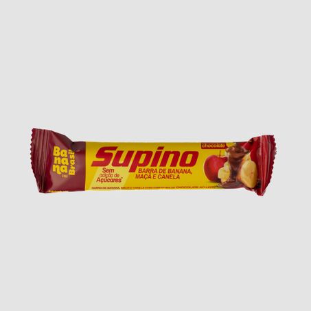 BARRA DE BANANA MAÇA E CANELA SUPINO 24G BANANA BRASIL