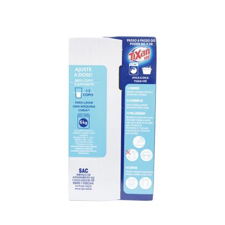 LAVA ROUPAS TIXAN YPE PRIMAVERA GRÁTIS 80G 1,6KG  360-15