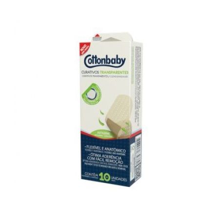 Curativos Transparentes Cottonbaby 10UN