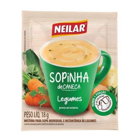 SOPINHA CANECA LEGUMES NEILAR 18G