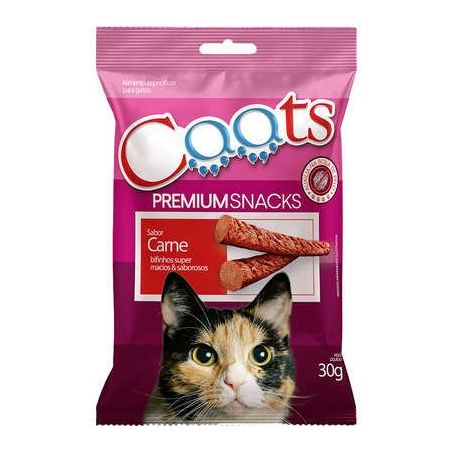 Bifinho Gatos Caats 30g Carne