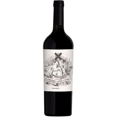 Vinho malbec cordero piel lobo 750ml