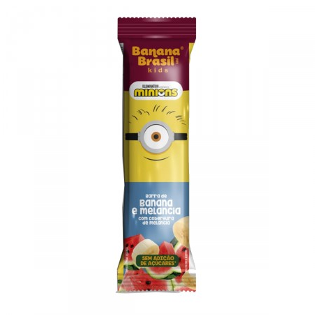 Barra Fruta Banana Brasil Kids Melancia 22G