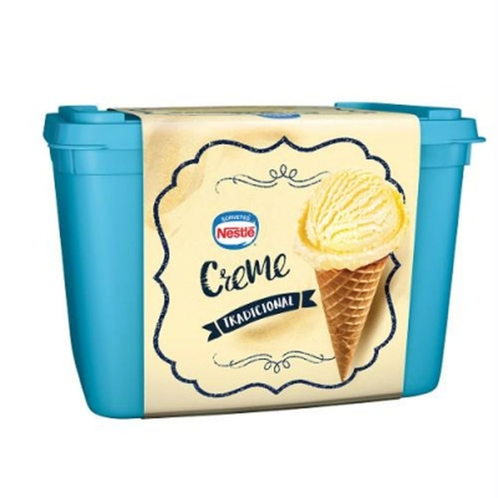 Sorvete Nestle Tradicional Creme 1,5l | Colatusso Supermercado