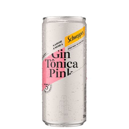Gin tonica pink schweppes amora 310ml