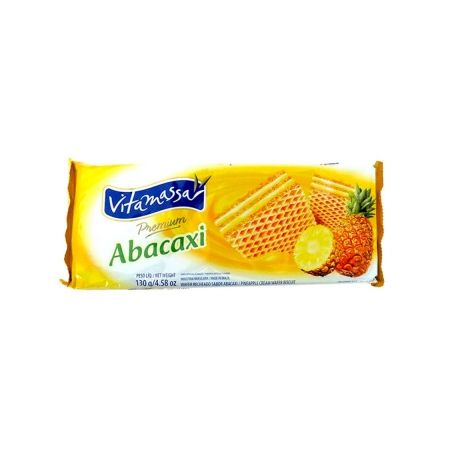 Biscoito Wafer Abacaxi Vitamassa 130G
