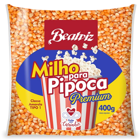 Pipoca grao beatriz premium 400g