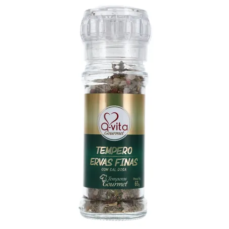 Condimento Qvita Ervas Finas C/Sal Rosa 72G 360-0