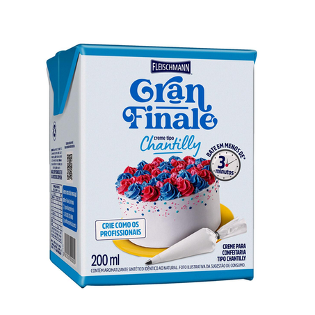 CREME CHANTILLY GRAN FINALE FLEISCHMANN 200ML