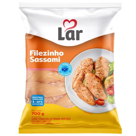 Filézinho Sassami Lar Congelado 700g