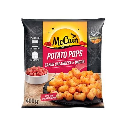 BATATA POPS'S C/CALABRESA MC CAIN 400 G           