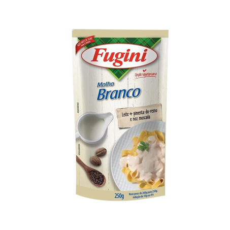 FUGINI MOLHO BRANCO SACHE 250G