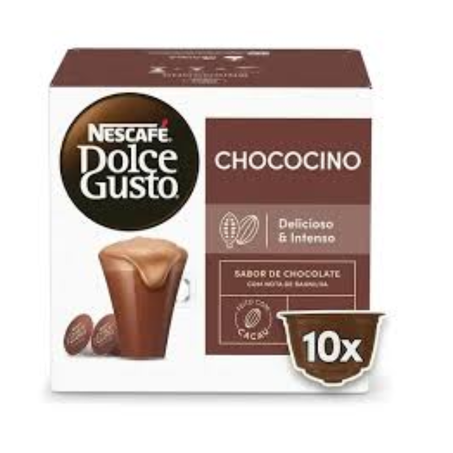 Capsulas cafe dolce gusto 10un chococino cacau