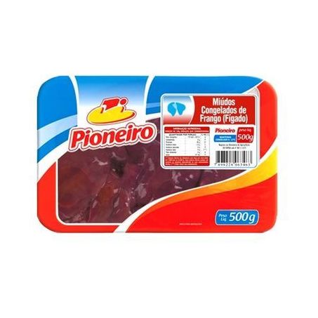 Figado frango pioneiro 500gr bdj