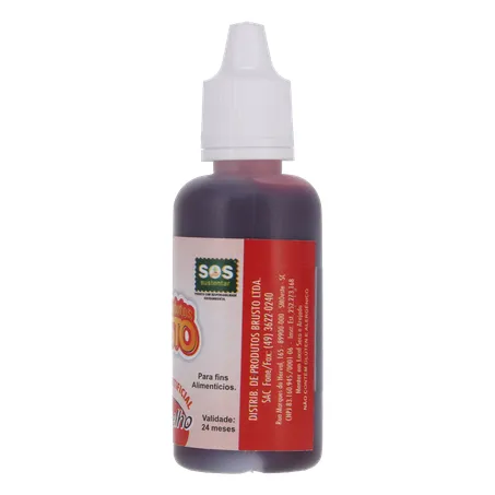CORANTE BRUSTO VERMELHO 30ML 360-1