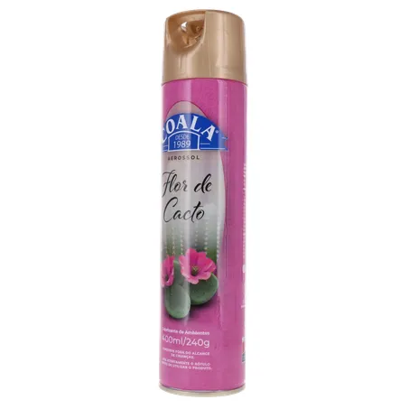 ODORIZADOR DE AMBIENTE COALA FLOR DE CACTO SPRAY 400ML 360-3