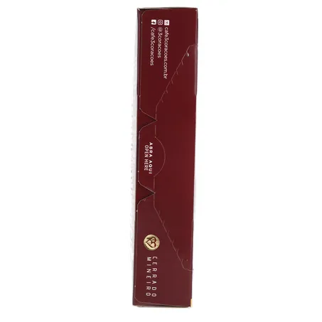 Cápsula 3 Corações Espresso Alumínio Cerrado Mineiro C/10 50g 360-3