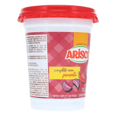 Tempero Completo Pasta Arisco C/pimenta 300g 360-31