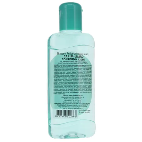 LIMPADOR COALA PERFUMADO CONCENTRADO CAPIM LIMÃO 120ML 360-17